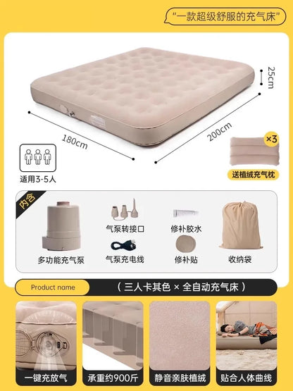 Indoor Cushion Portable Inflatable Bed Camping Outdoor