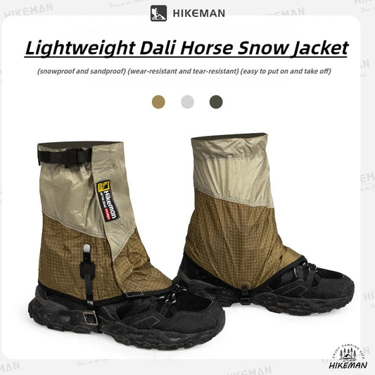 Outdoor Hiking Gaiters Windproof Waterproof Large Leg Covers