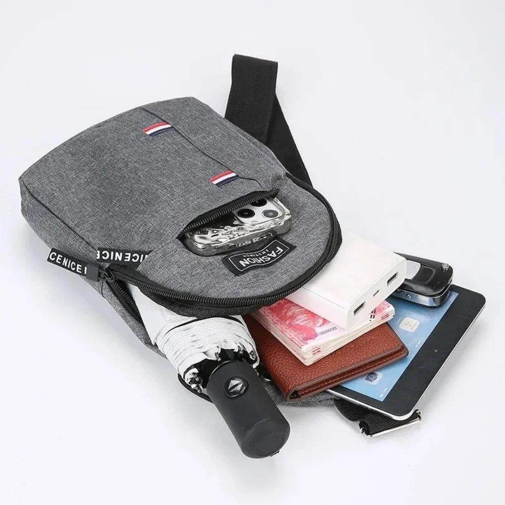 Men's Waterproof Large-Capacity Fanny Pack