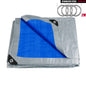 Large PE Tarpaulin Waterproof Sheet Cover with Reinforced Grommets