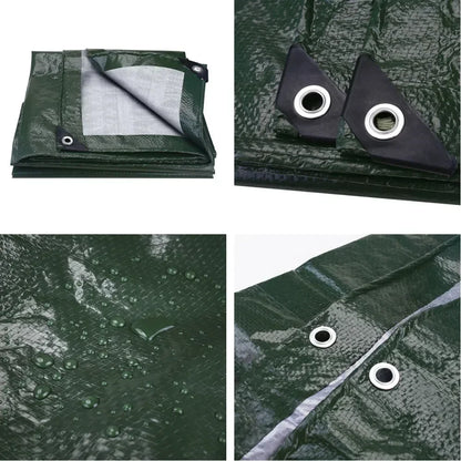 Large PE Tarpaulin Waterproof Sheet Cover with Reinforced Grommets