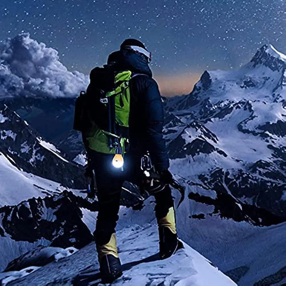 1pc Tent Hanging Lamp 3Modes LED Bulb