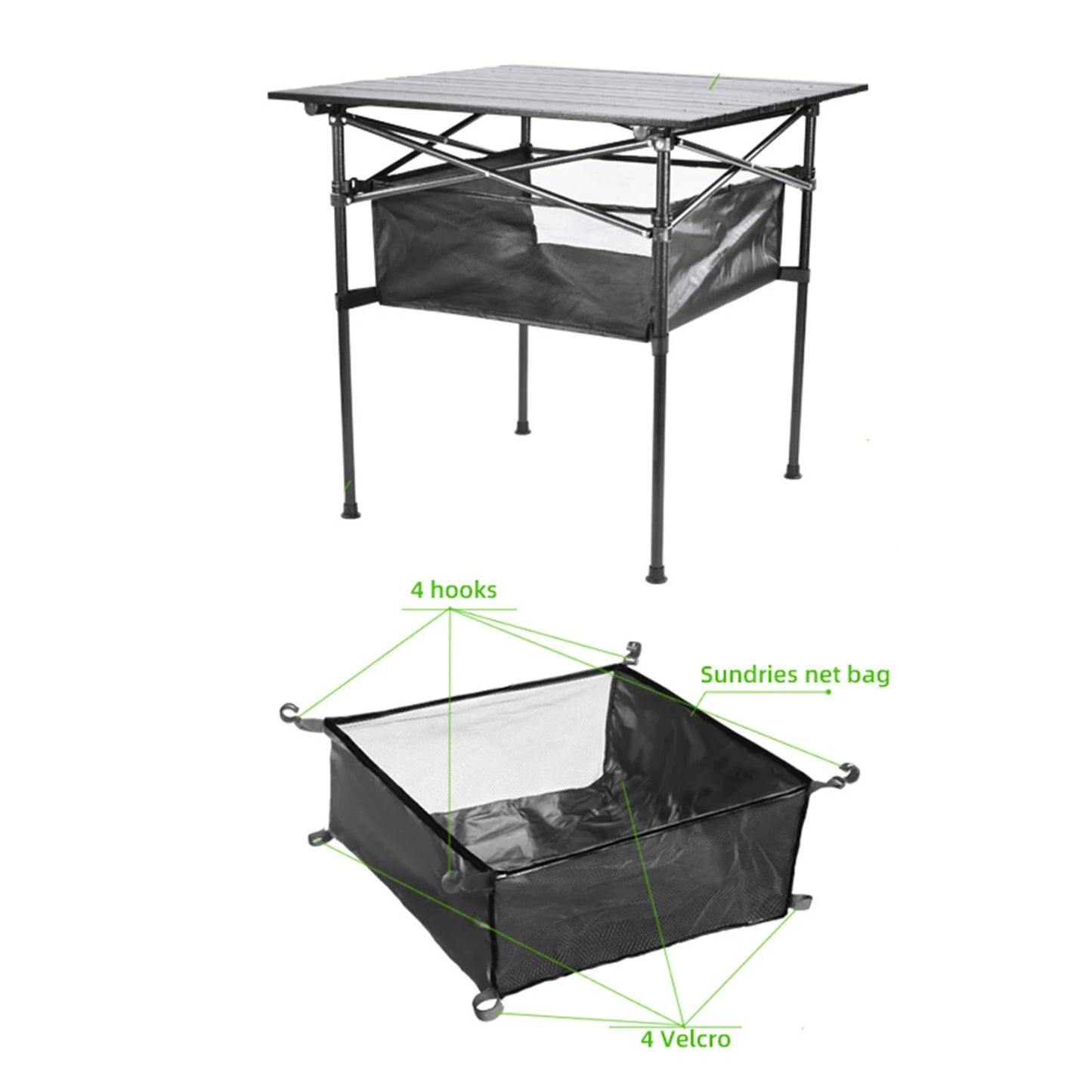 Camping Table Hanging Net Mesh Basket