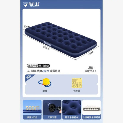 Camping King Size Portable Outdoor Inflatable Bed