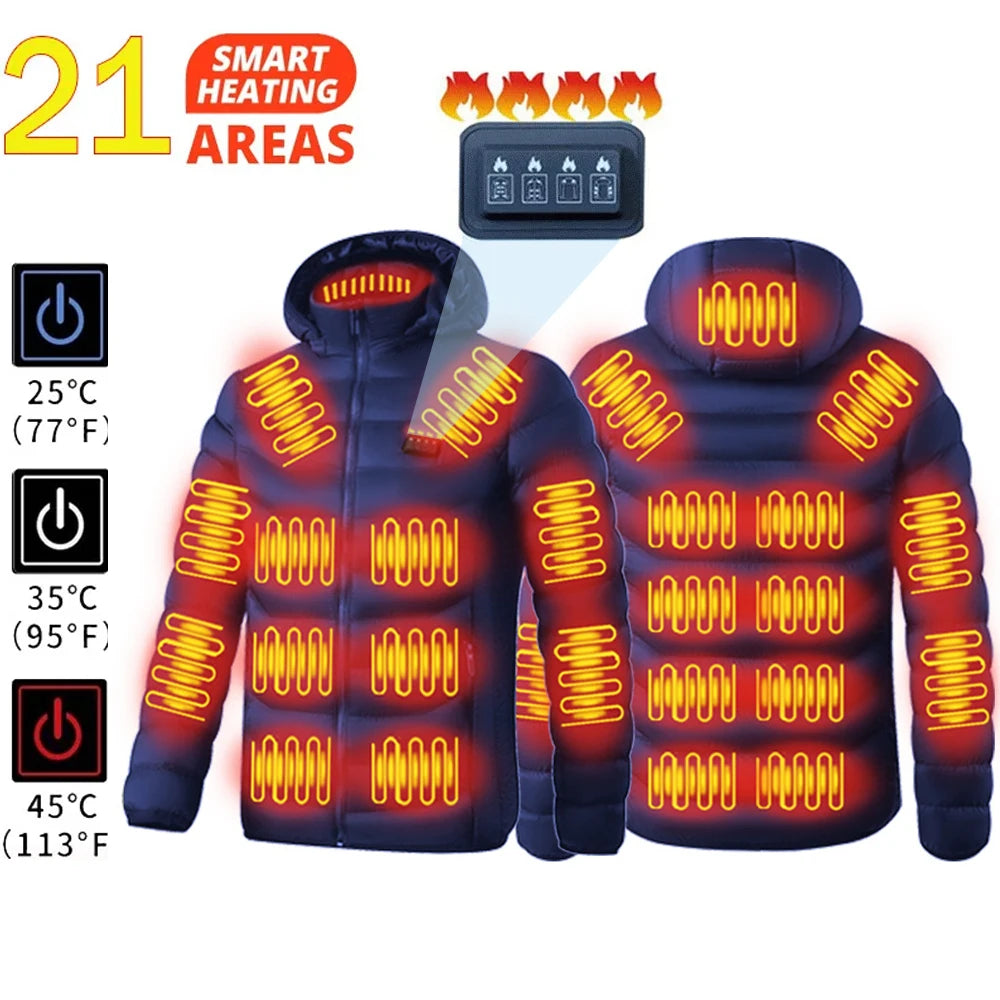 21 Areas Heated Jacket